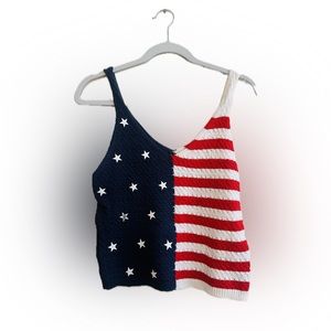 🇺🇸American Flag Tanktop Sweater 🇺🇸